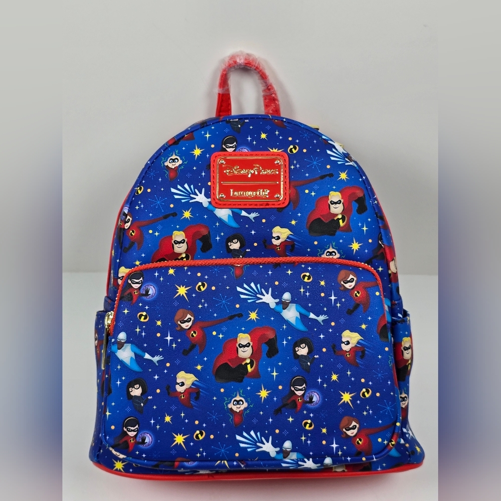 Loungefly Disney Parks The Incredibles Mini Backpack NWT - Picture 4 of 5